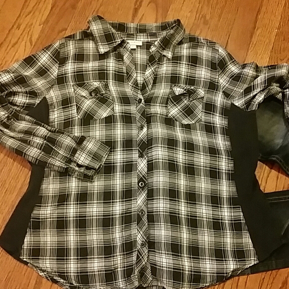Fashion Bug Tops - Great Plaid Shirt